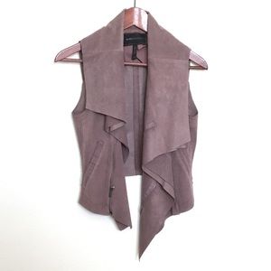 BCBG MAX AZRIA SUEDE VEST